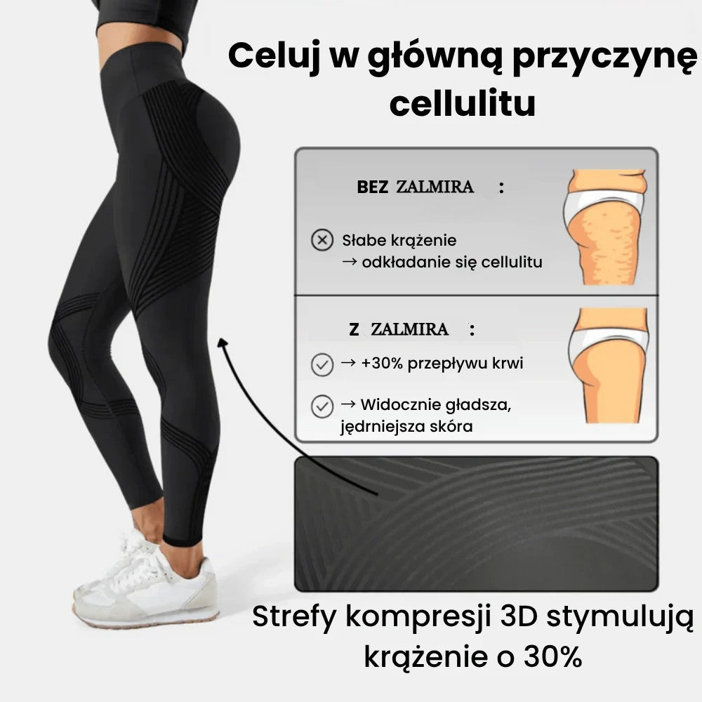 Legginsy Zalmira 3D: bez wysiłku popraw swoją sylwetkę